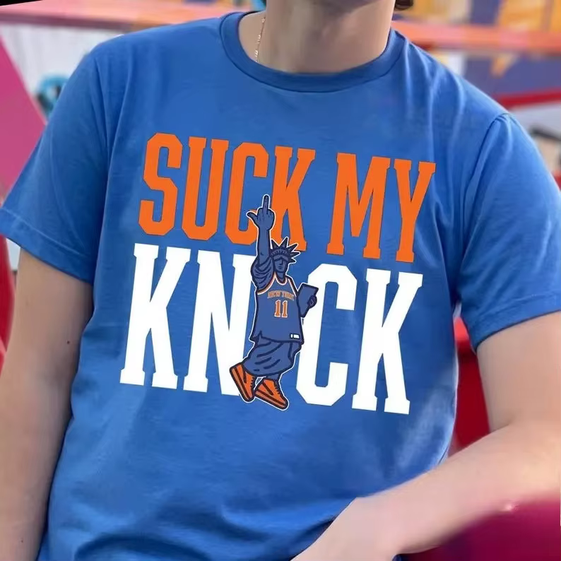 T-shirt unisexe Suck My Knick Creativity Jersey 2026 Nouveau 100% coton
