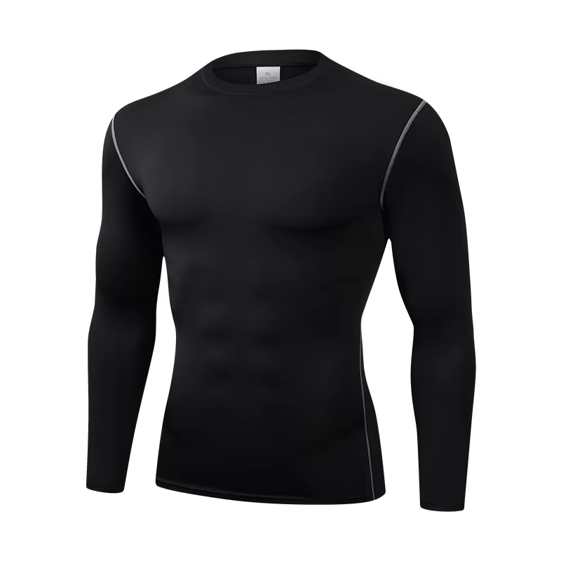 T-shirt de sport à manches longues pour homme