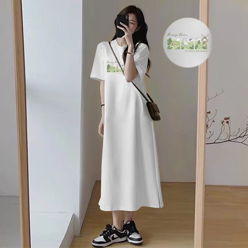Robe longue décontractée pour femmes