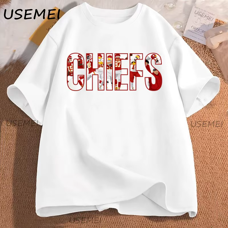 KC Chiefs Kansas City Football T-shirt hommes femmes