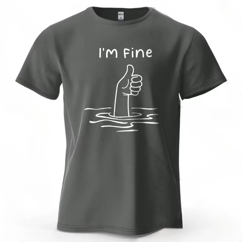 T-shirt pour homme 100% coton