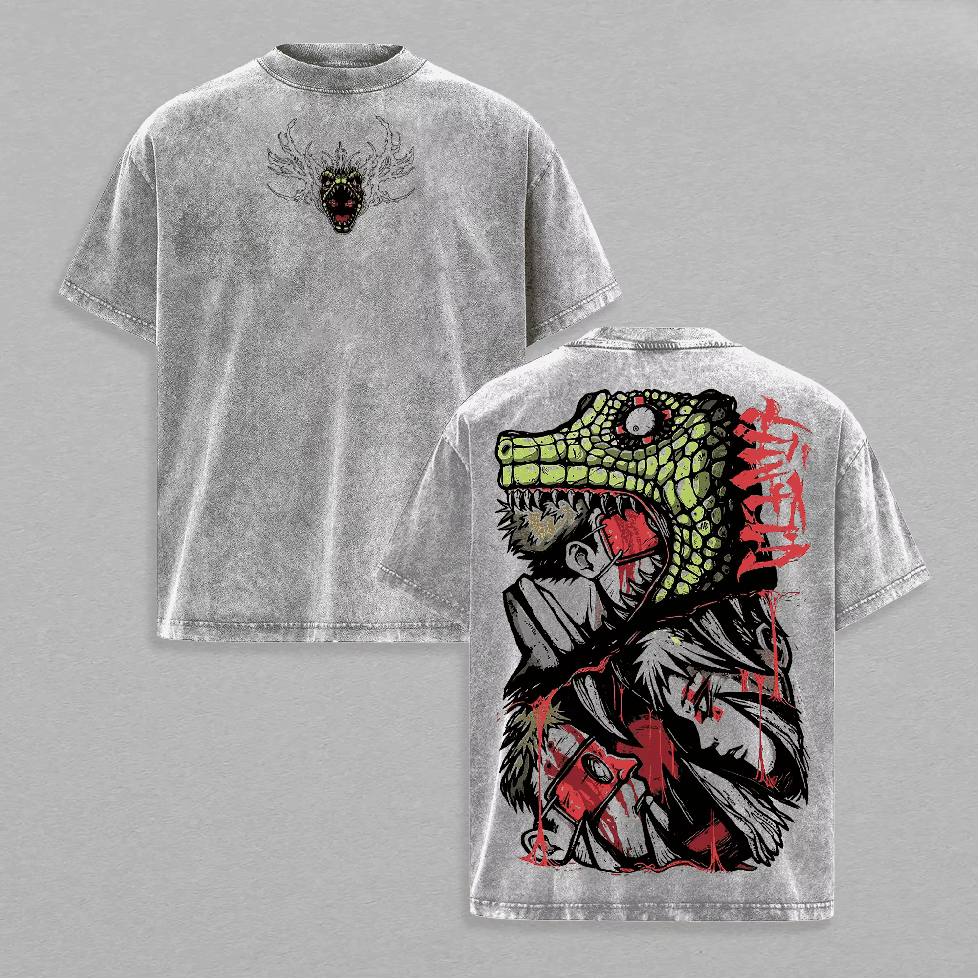 Dorohedoro Caiman T-shirt pour hommes