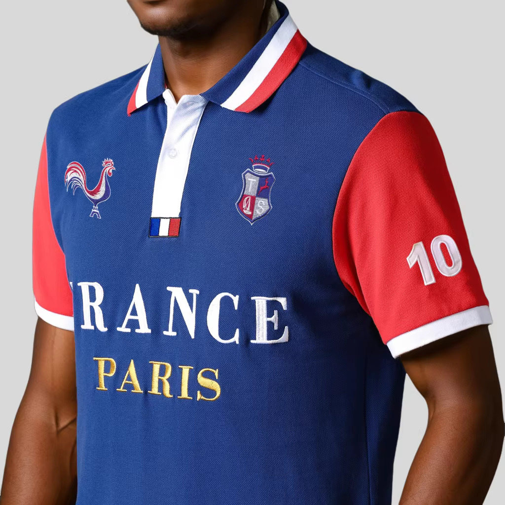 Polo en pur coton pour homme