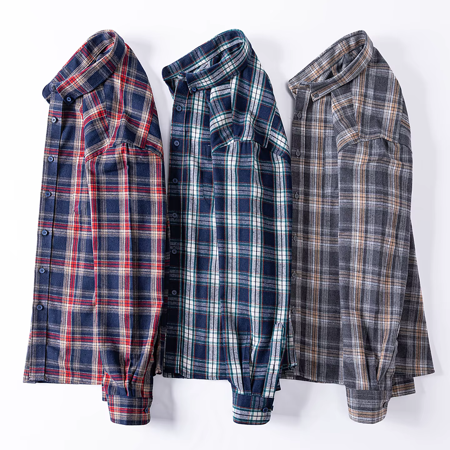 Chemise en flanelle pour homme