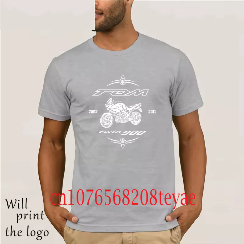 TDM 900 V2 moto course vélo Fans T-Shirt décontracté col rond ample été T-Shirt pour hommes