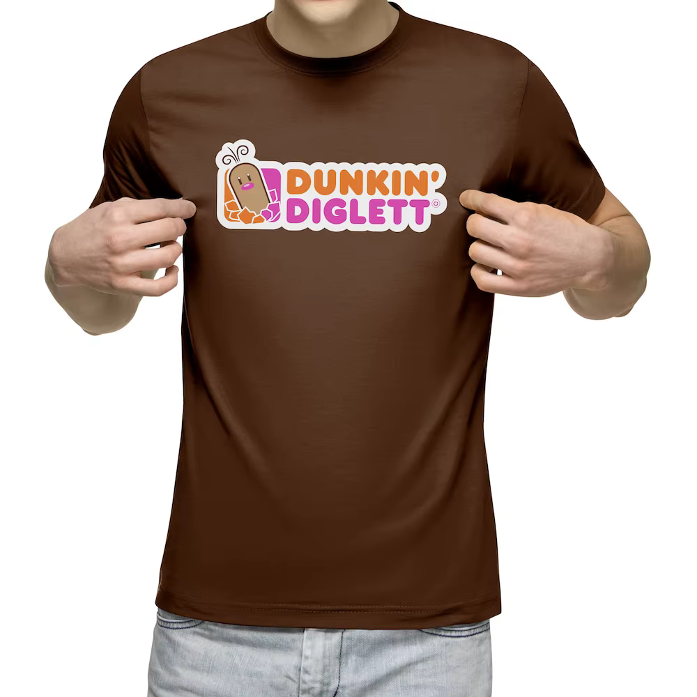 T-shirt Dunkin Diglett, haut