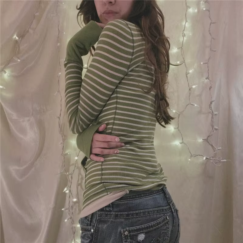 T-shirt à rayures pour femmes