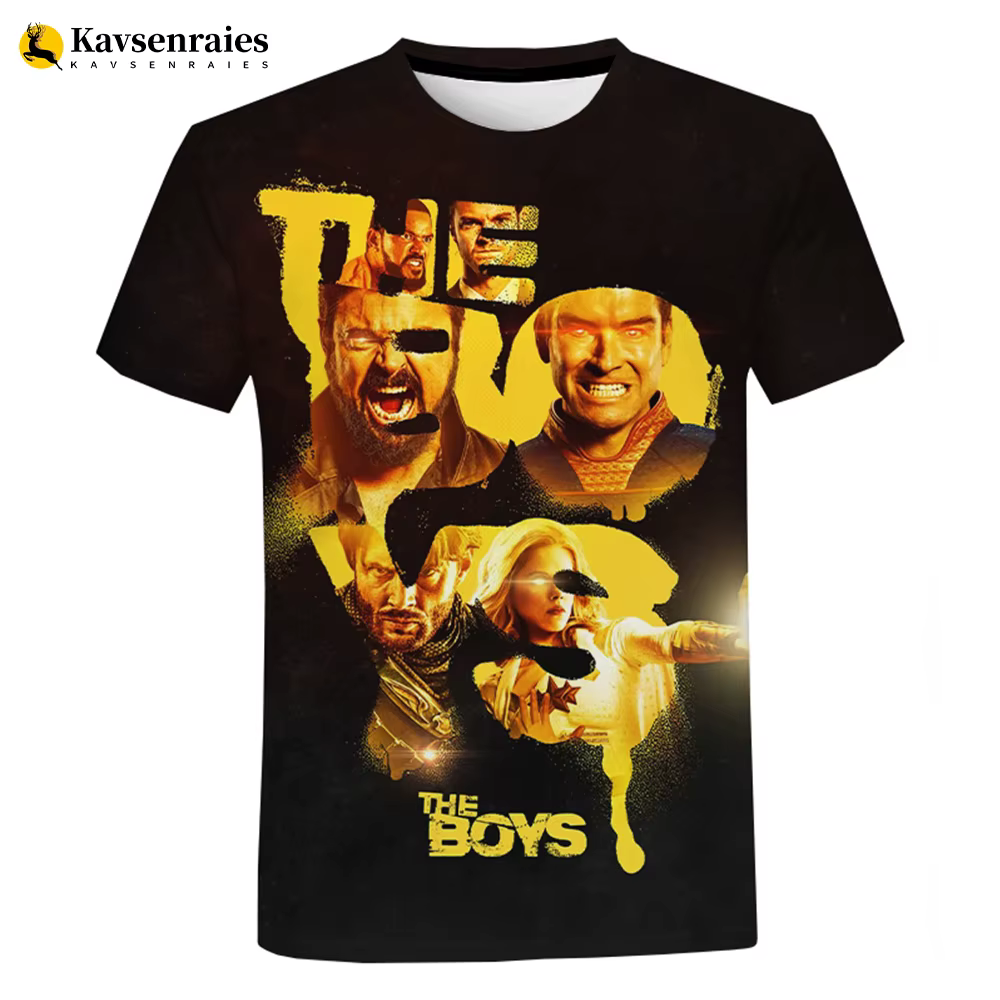 T-shirt homme série TV The Boys 3D