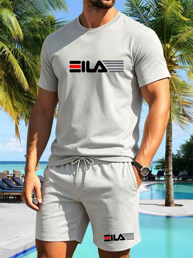 Nouvel ensemble de t-shirts à manches courtes pour hommes