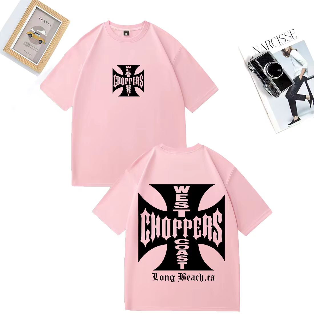 Chemise Paul Walker West Coast Choppers pour hommes et femmes