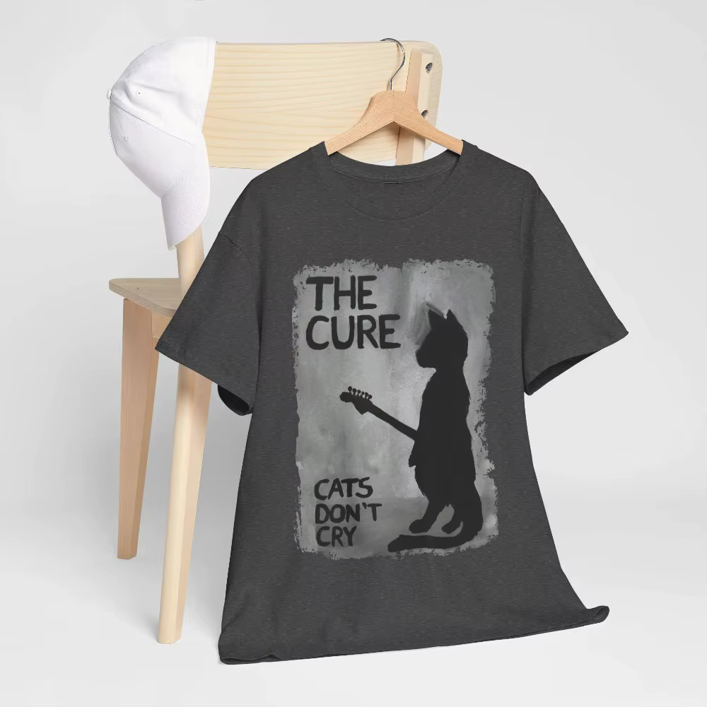 T-shirt The Cure Cat, T-shirt pour hommes
