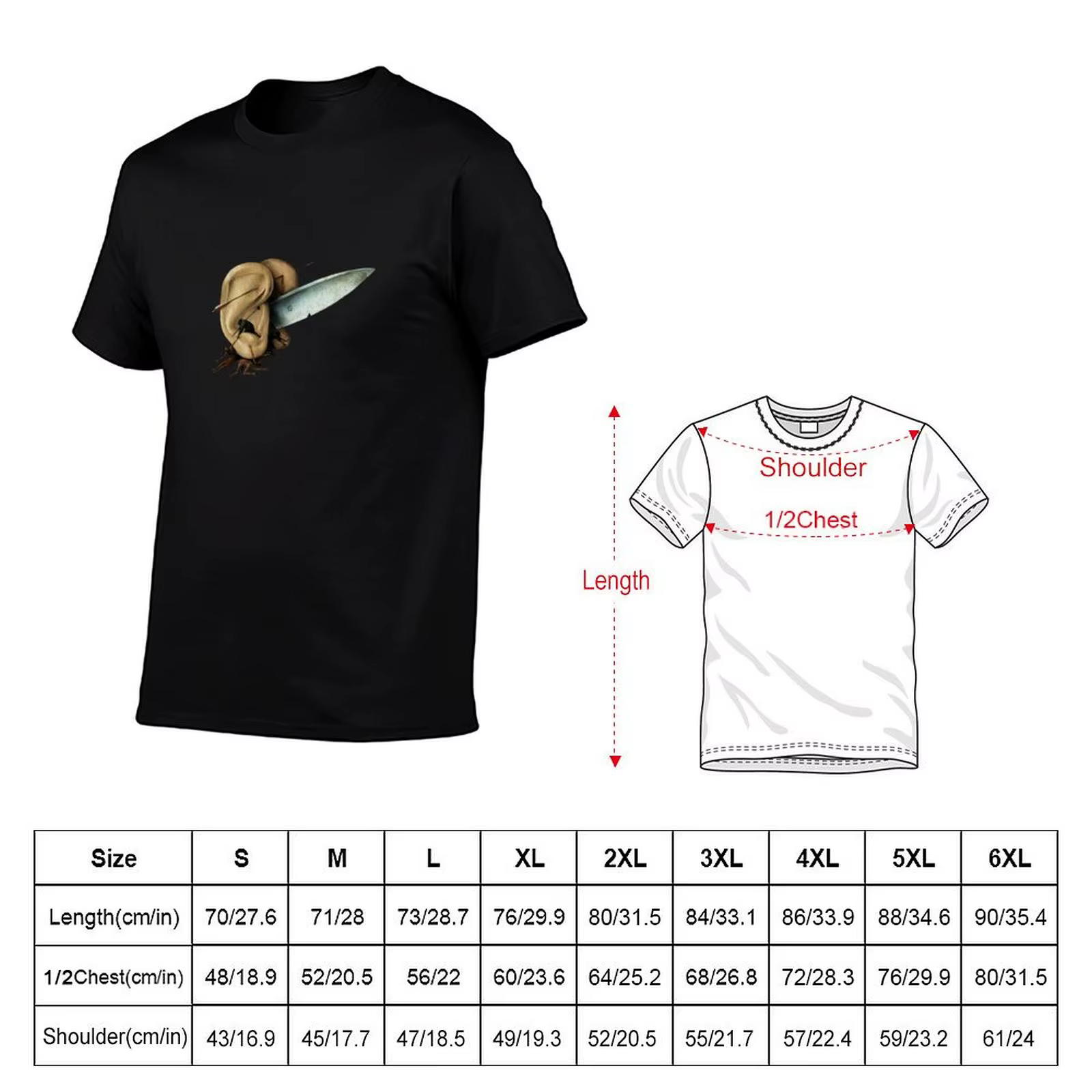 T-shirt imprimé Hieronymus Bosch - Le jardin des plaisirs terrestres
