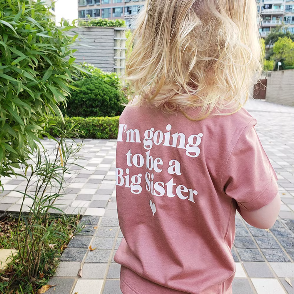 T-shirt secret pour grande sœur/grand frère