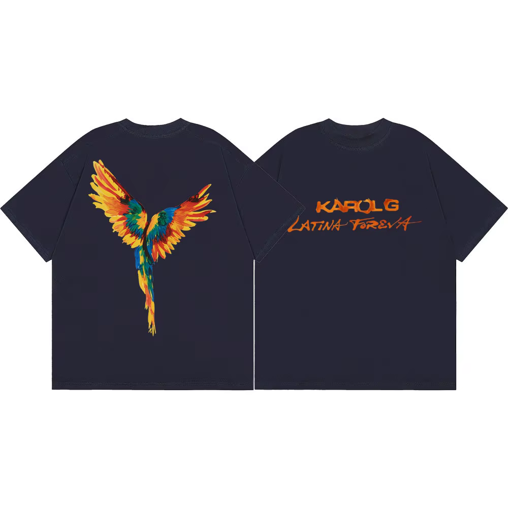 T-shirt graphique Singer Karol G Tour 2026 pour hommes et femmes