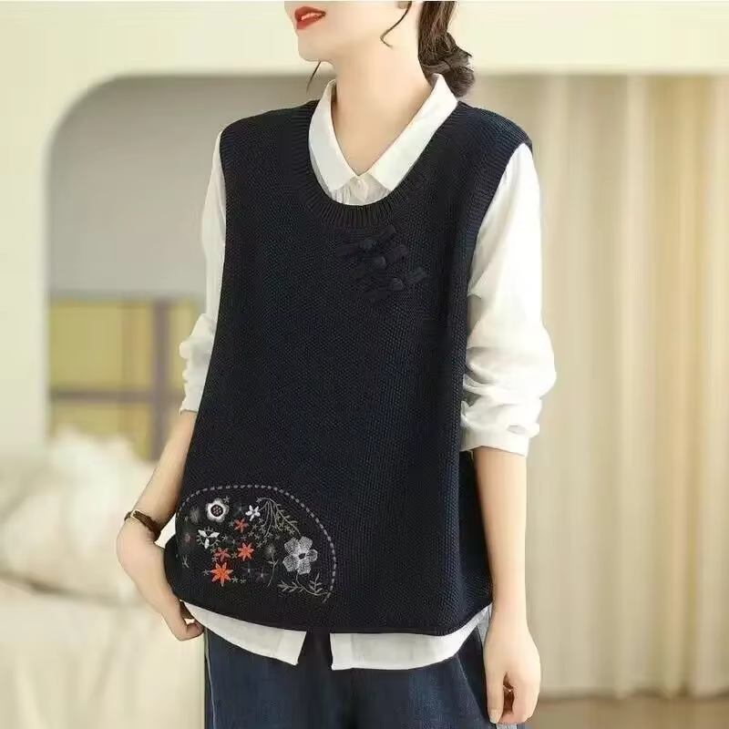 Gilets en tricot pour femmes