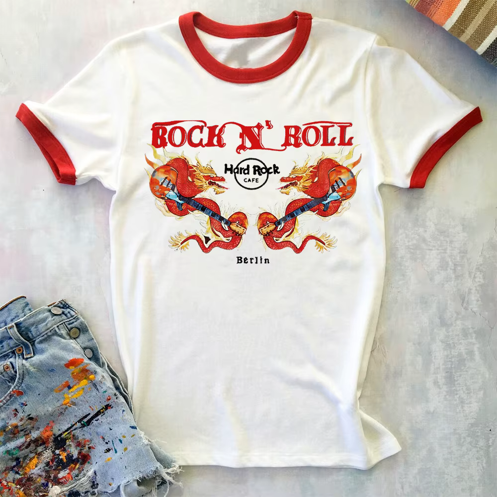 T-shirt à manches courtes unisexe pour hommes et femmes