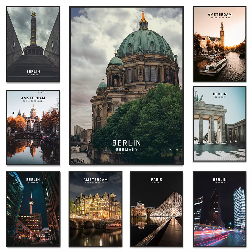 Affiche et impressions de belles villes