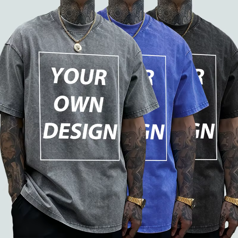 T-shirt personnalisé avec votre photo pour homme