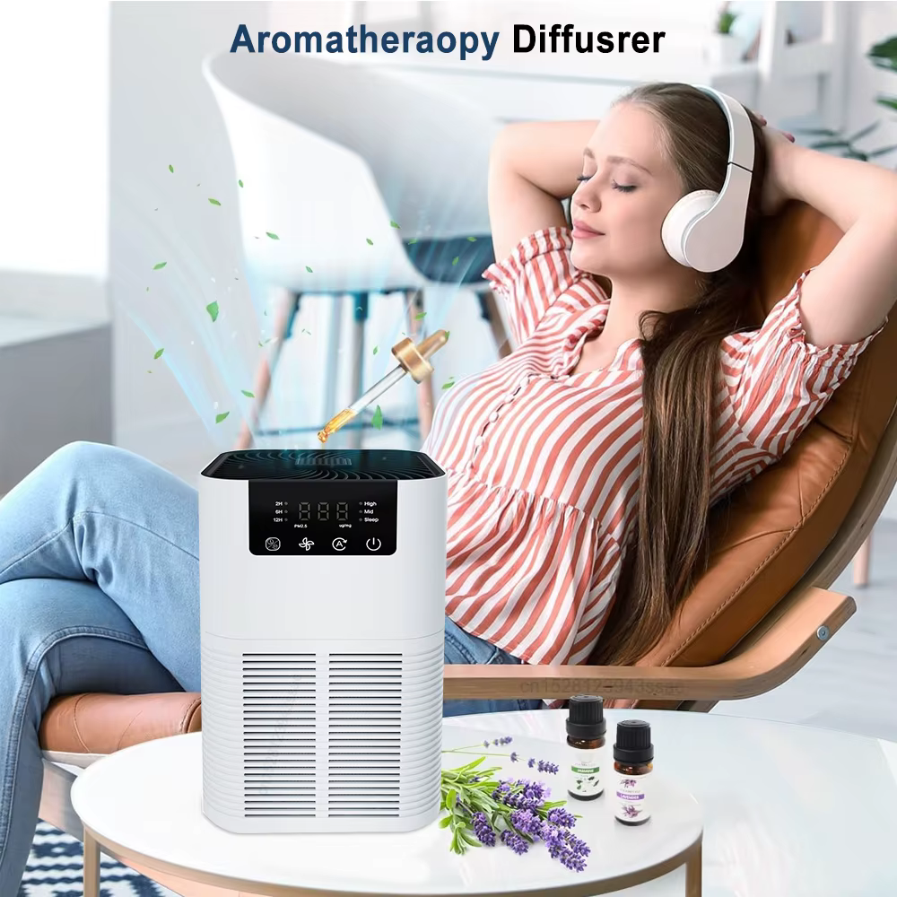 Purificateur d'air, générateur d'ions négatifs d'odeur de fumée