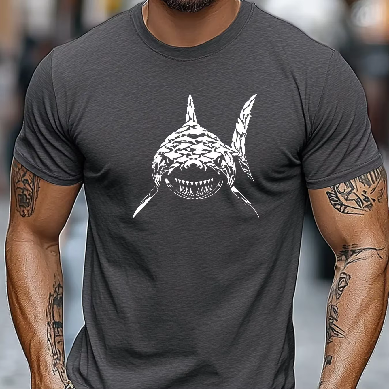 T-shirt pour homme 100% coton