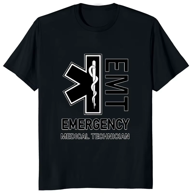 Emt Ems Emergency Medical Technician Print T-Shirt