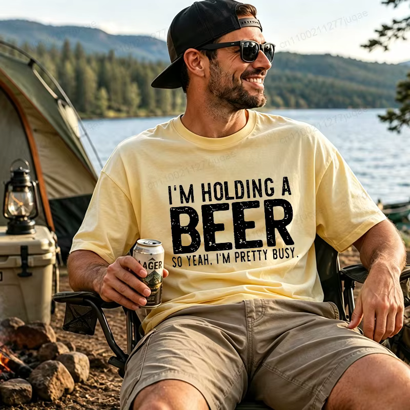 T-shirt graphique pour les amateurs de bière