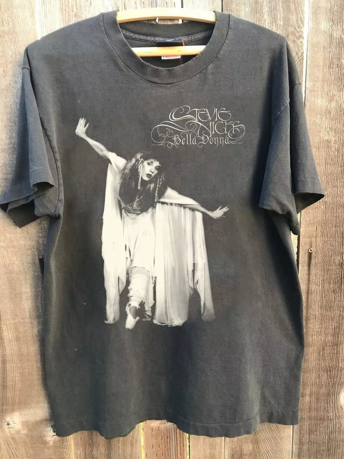 T-shirt Punk Rétro Stevie Nicks Vintage – Cadeau pour les Fans – Top Rock Classique Y2K Imprimé Décontracté Ample Streetwear Unisexe