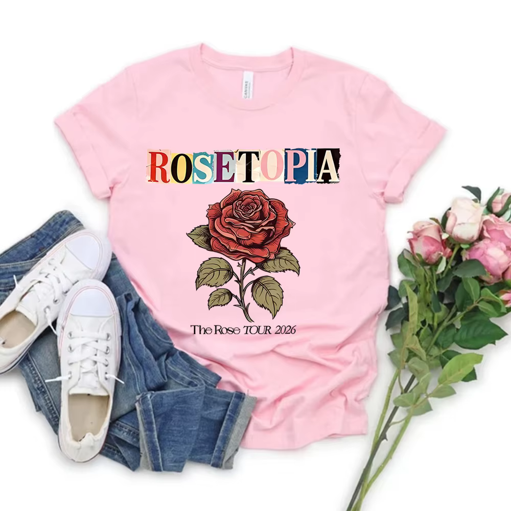 T-shirt confortable The Rose Rosetopia Tour 2026