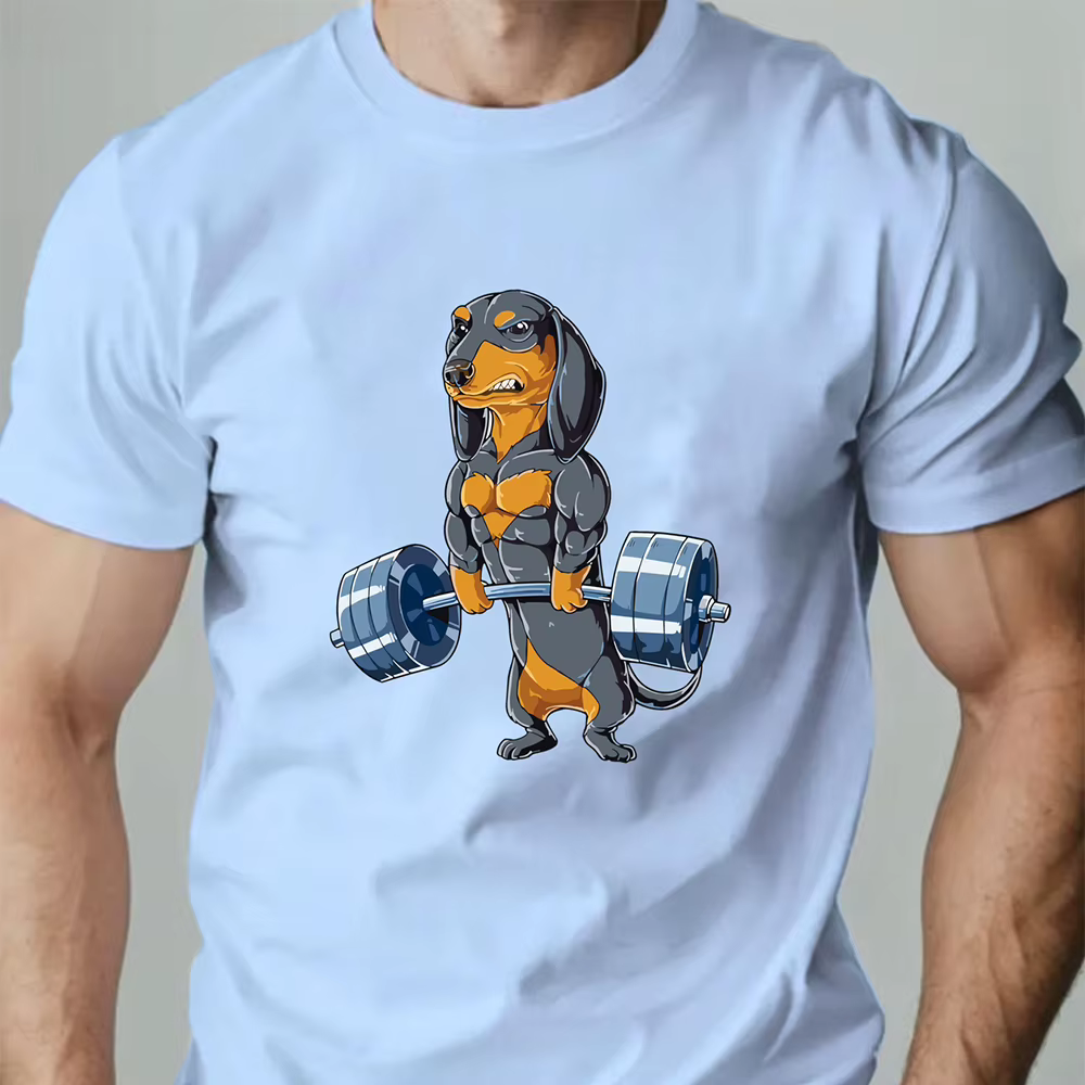 T-Shirt de sport 100% coton pour hommes