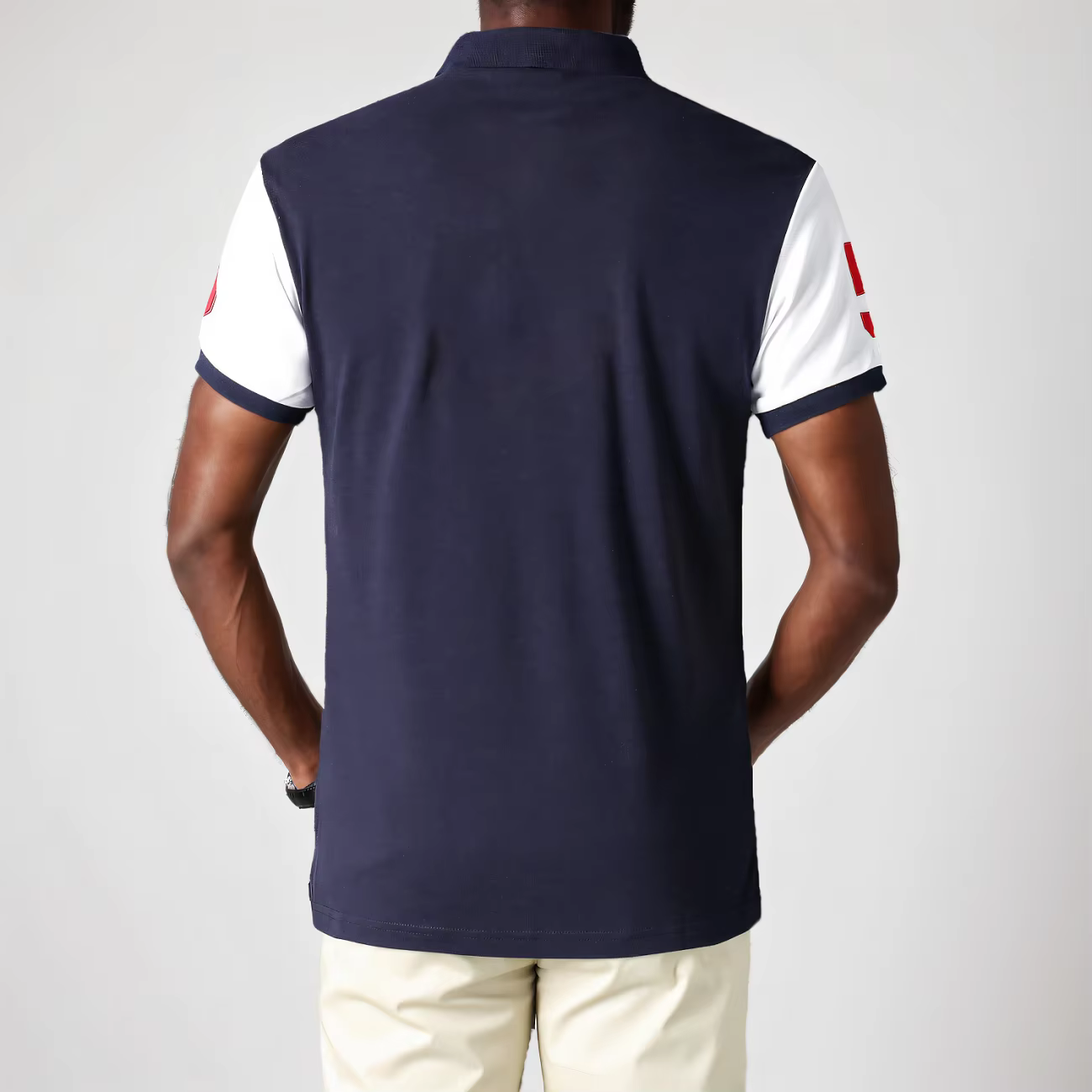 Polo pour homme Tokyo Japon Royal à manches courtes