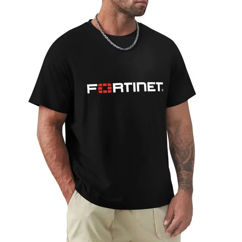 T-shirt LOGO FORTINET HeavyFriendcute pour hommes