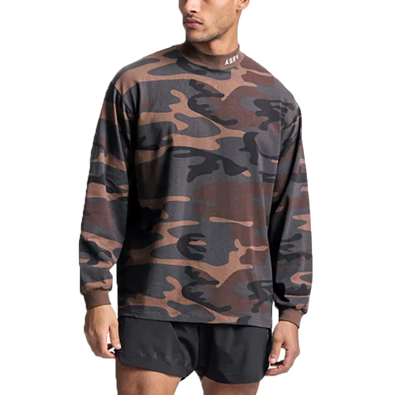 T-shirt à col roulé pour homme