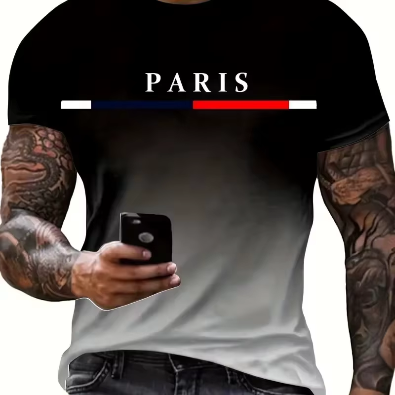 T-shirt graphique pour homme