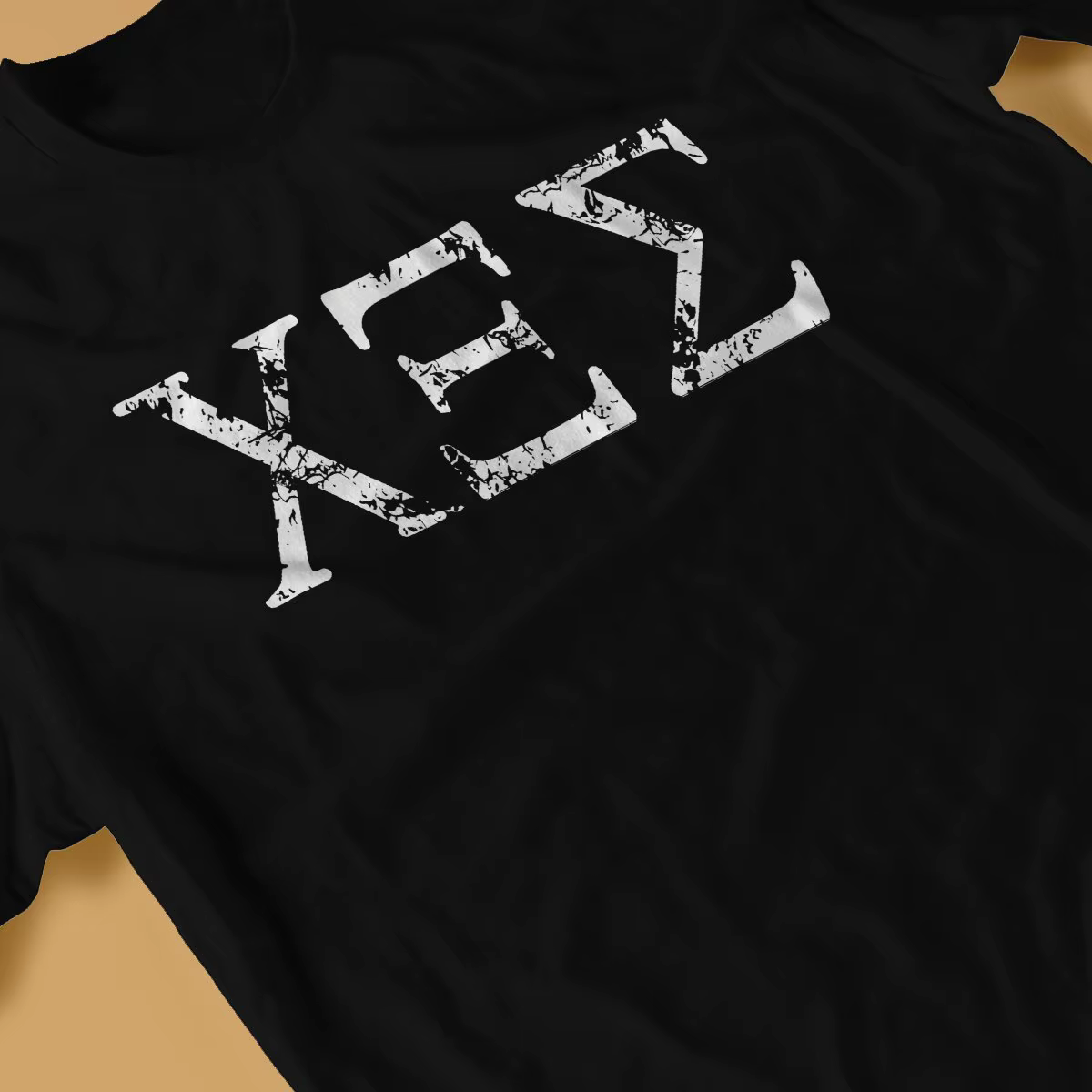 T-Shirt à Manches Courtes et Col Rond pour Homme