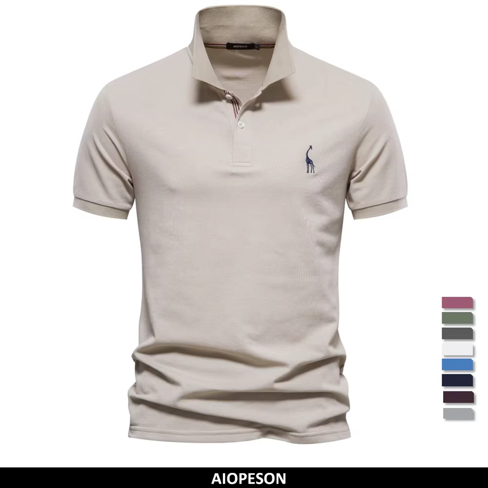 Chemises polo pour hommes AIOPESON