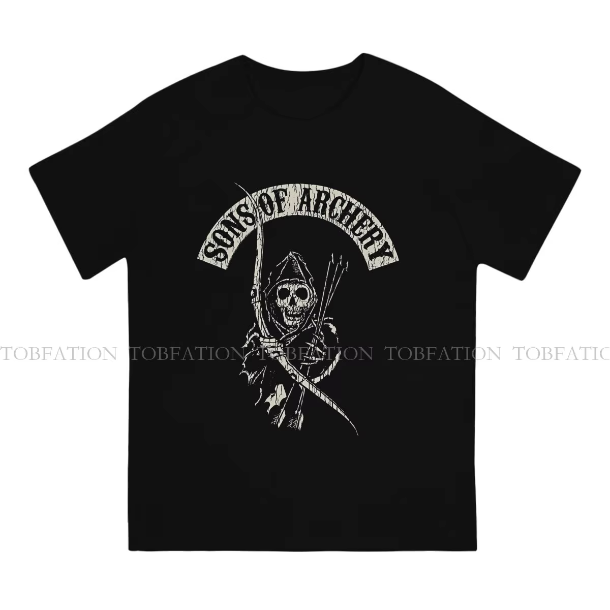 Tir à l'arc homme t-shirt fils de tir