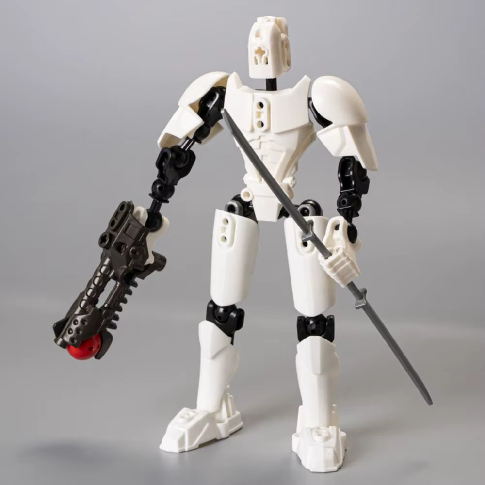 Figurine articulée Titan T13 imprimée en 3D pour les amateurs de jeux