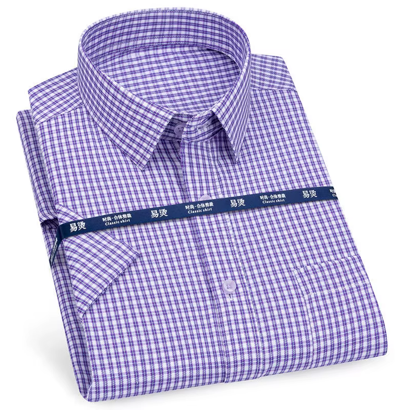 Chemise à manches courtes pour hommes