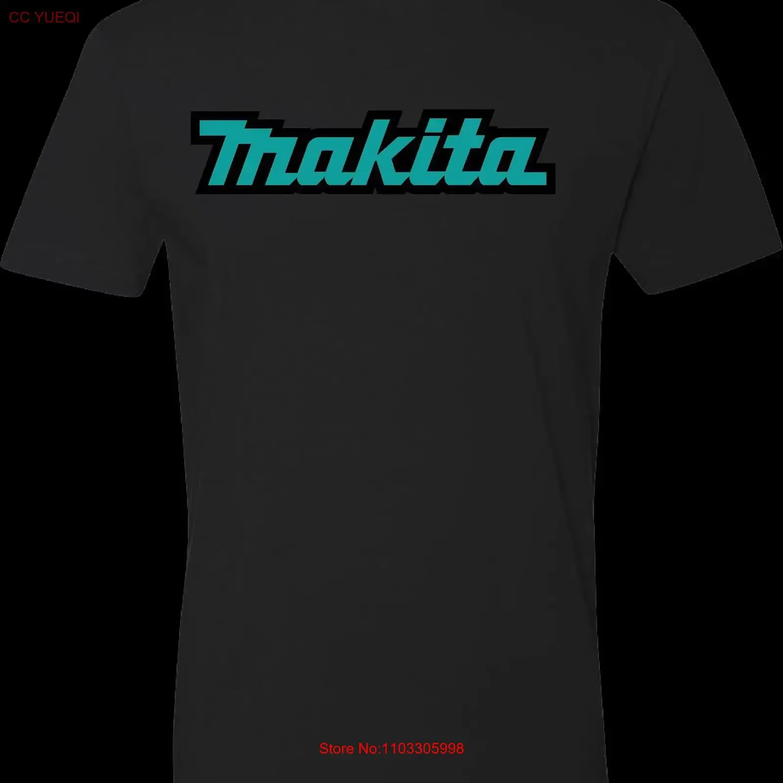 Mikita Tools Bleu Noir Logo chemise Jeunes tailles Adulte 6XL Suivi vintage Lavé Élégant Doux Unisexe streetwear Confortable
