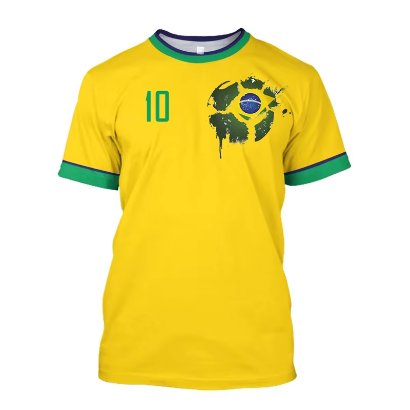 Maillot de football de l'équipe nationale du Brésil 10