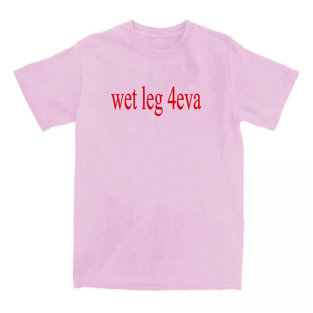 Jambe humide 4eva graphique t-shirts coton été hommes femmes T-shirt mode chanteur impression