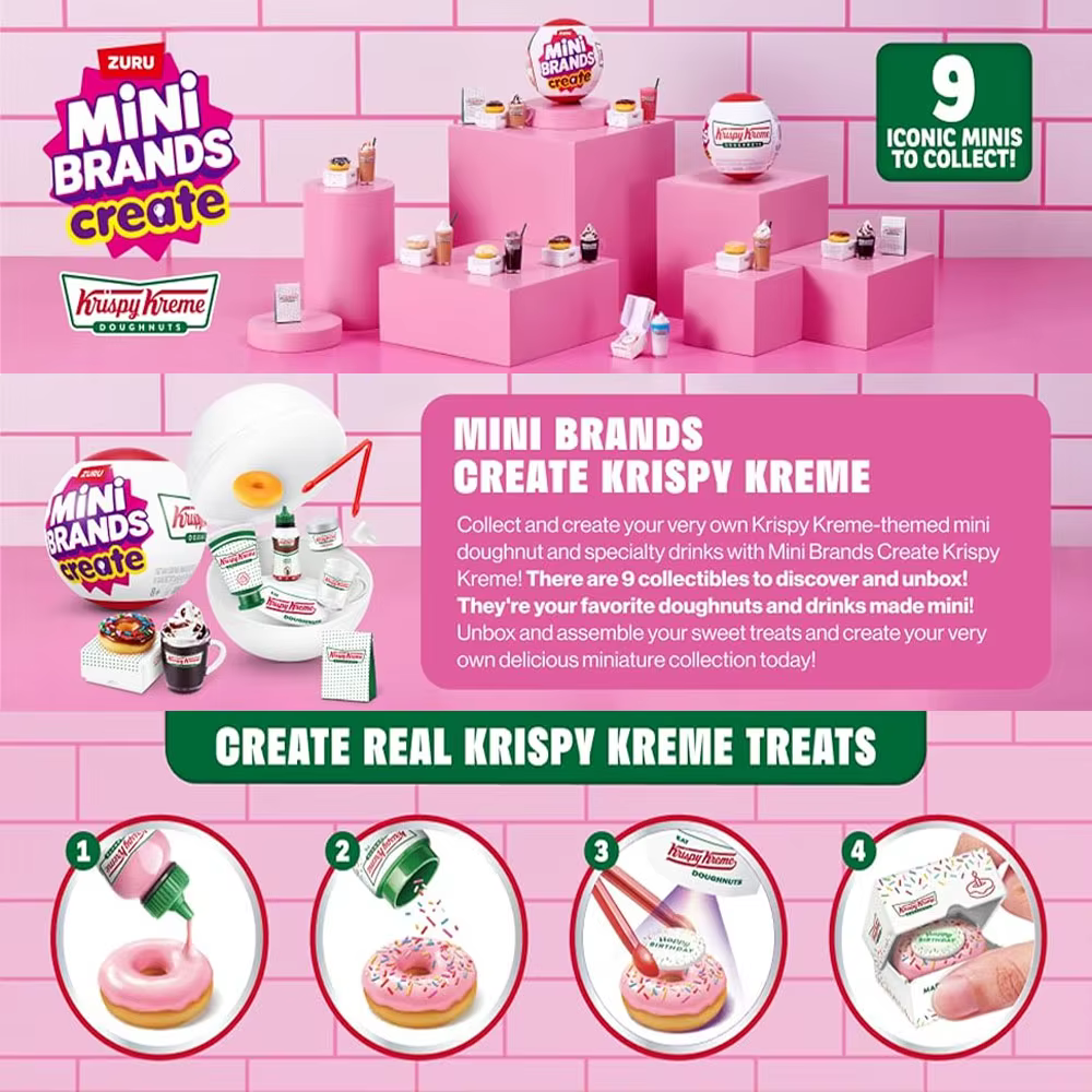 ZURU Mini Brands Food Fill The Fridge Série 1 Plauset