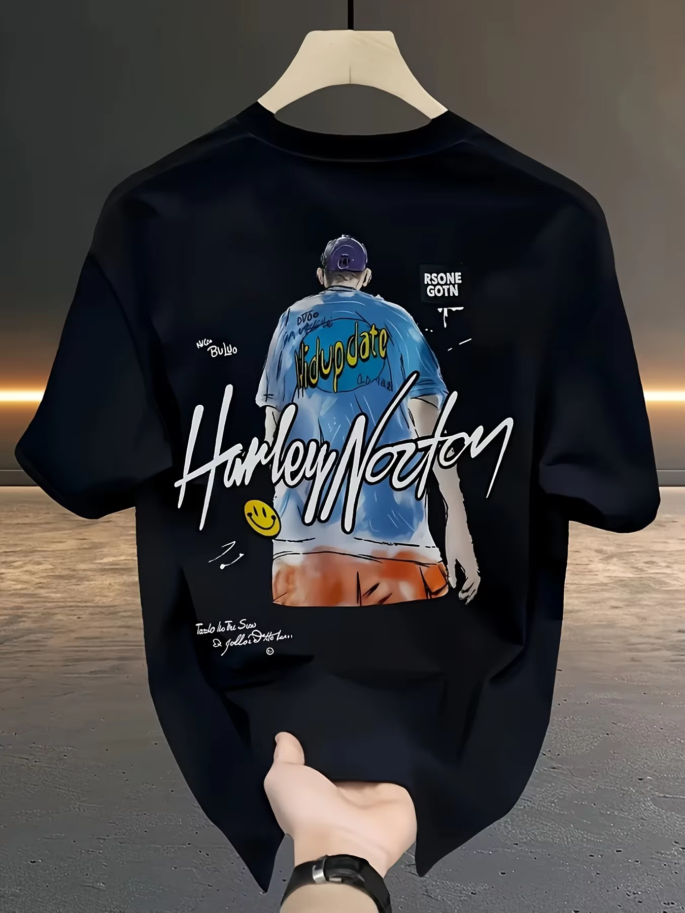 T-shirt graphique pour homme Harley Norton