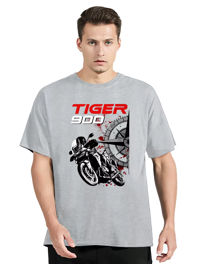 Tiger-T-shirt en coton pour homme