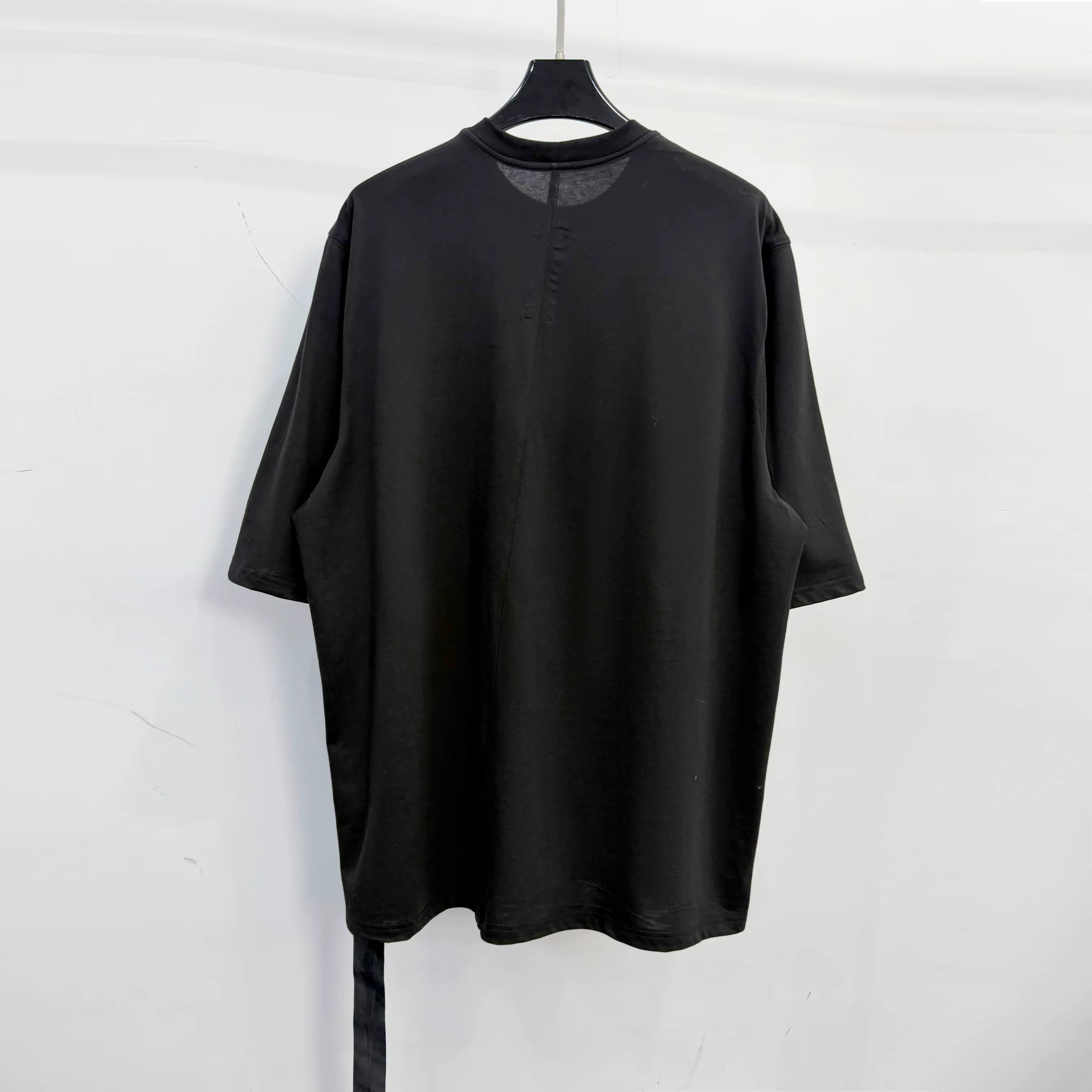 T-shirt Oversize Homme Owen Seak 100% Coton Style Gothique Décontracté Haut Tendance Été Designer Urbain pour Femme Noir Blanc