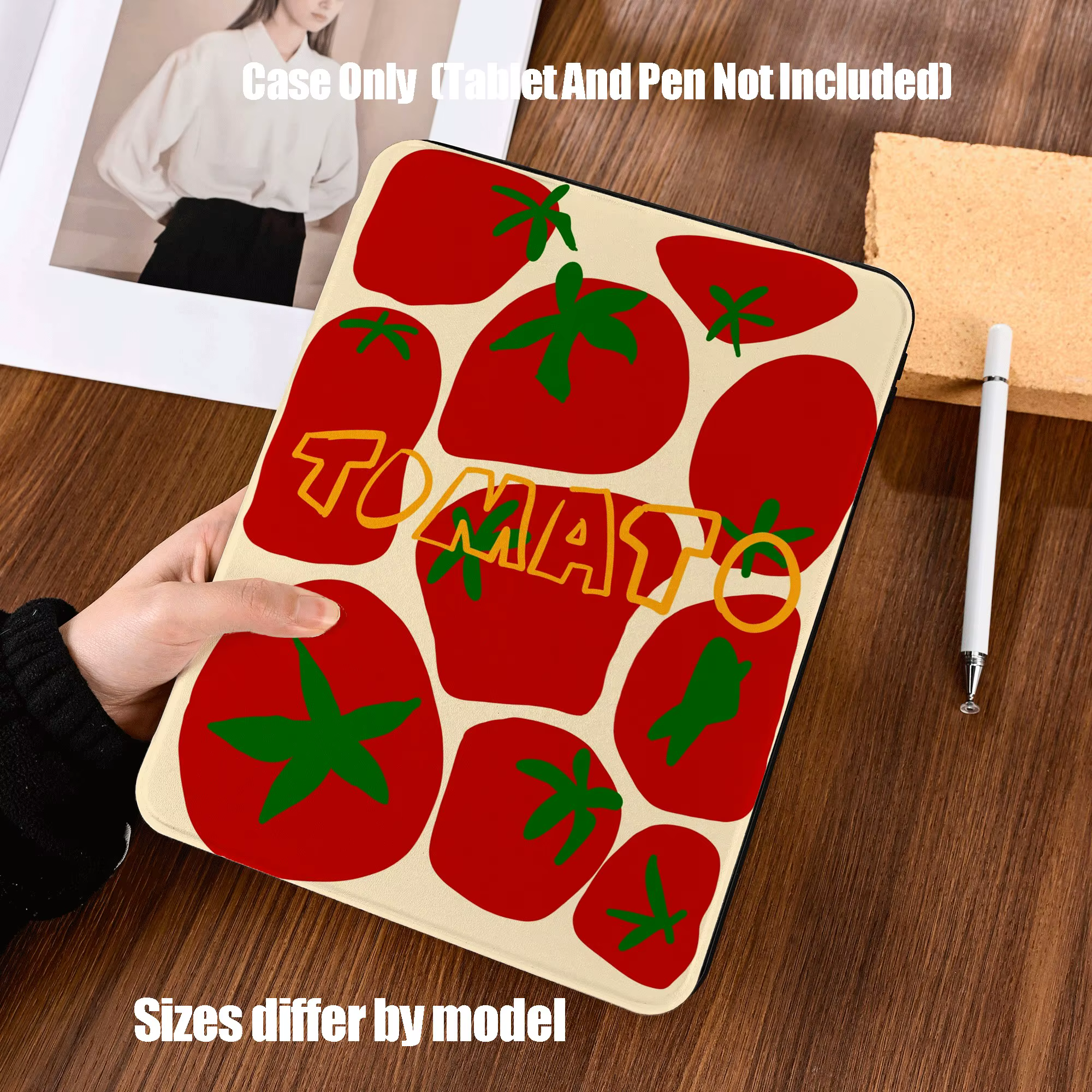 Étui de tablette de haute qualité - compatible avec les séries iPad/iPad Pro/iPad Air/iPad Mini | Résistant aux chocs, avec support pour stylo