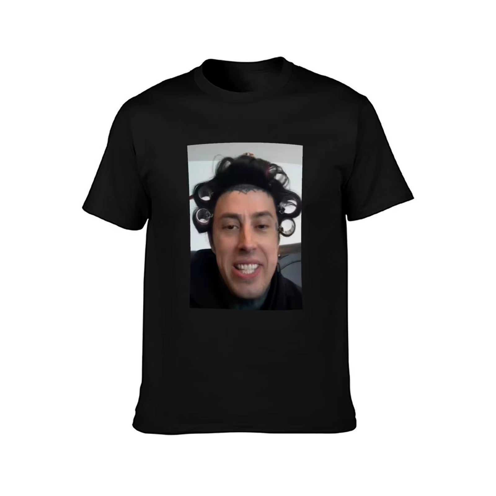 Ronnie Radke Hair Rollers T-Shirt haut de sport à manches courtes pour grandes tailles