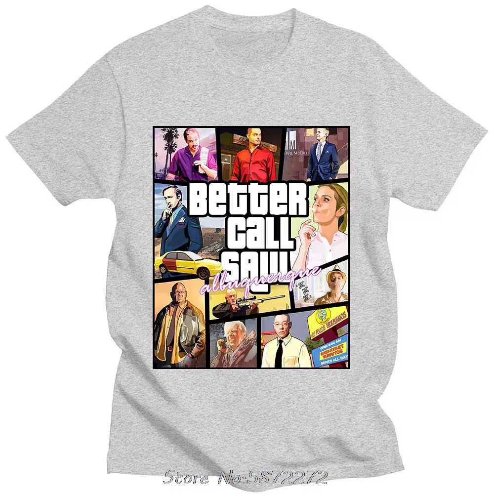 T-shirt manches courtes Breaking Bad pour homme