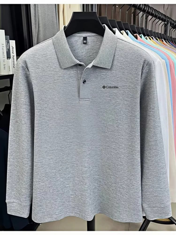 Polo haut de gamme à manches longues