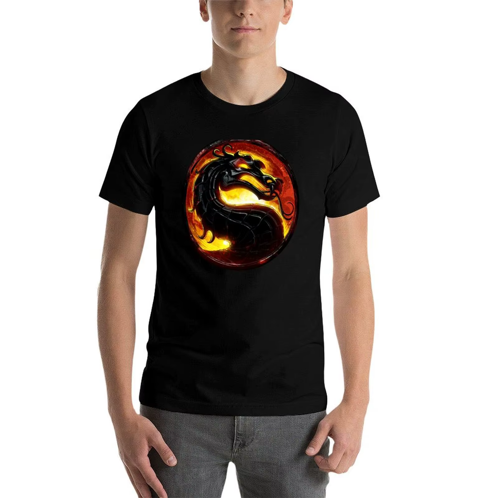 Mortal Kombat T-Shirt graphique t-shirts pour homme
